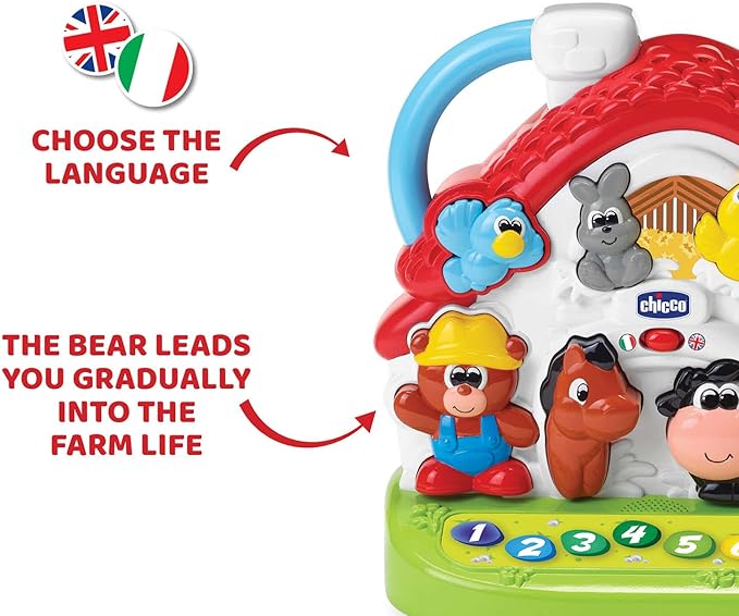 Chicco Has a new farm, two-color, stackable