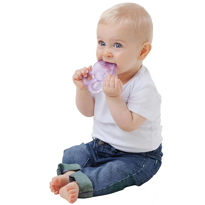 Playgro Bee Water Teether (2 Pack) for Baby Infant Toddler Children 0182213, Playgro is Encouraging Imagination with STEM/STEM for a Bright Future - Great Start for a World of Learning