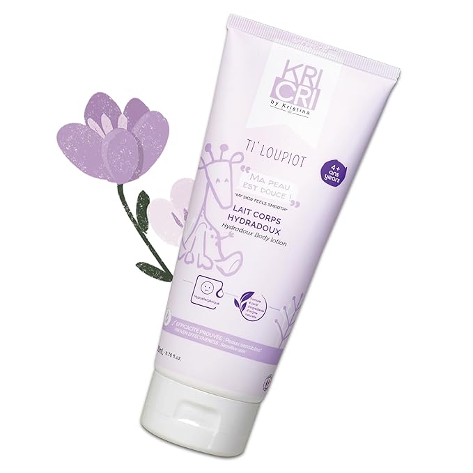 Children's Body Lotion Lubricated Moisturizing with Natural Plant Ingredients, Suitable for Children Over 4+ Age