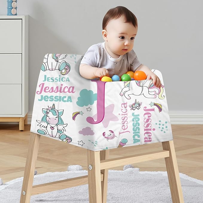 Personalized Baby Car Seat Cover Stroller Canopy: Custom Name Newborn Baby Boy Girl Elastic Nursing Cover for Moms First Birthday Gift Pink(one Size)
