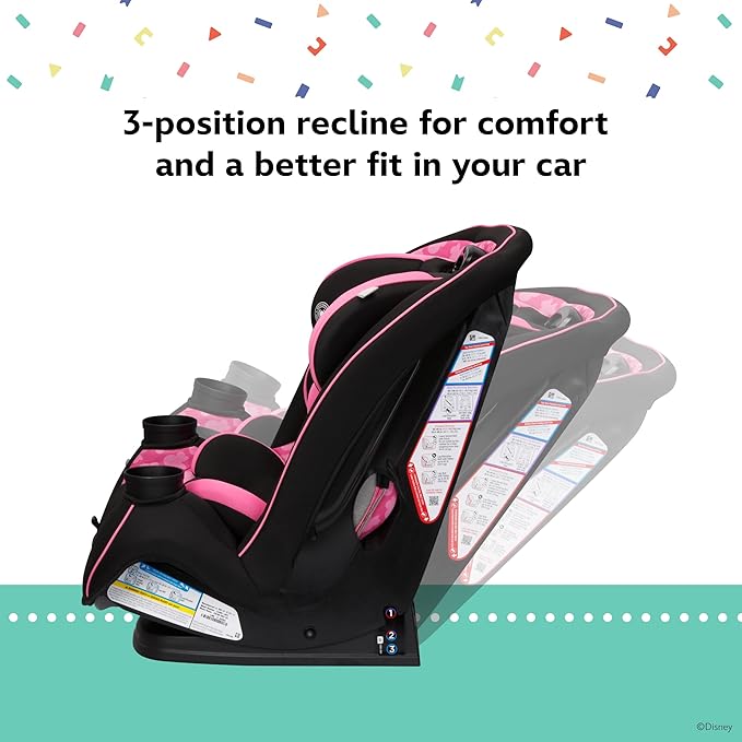 Disney Baby Grow and Go All-in-One Convertible Car Seat, Simply Mickey