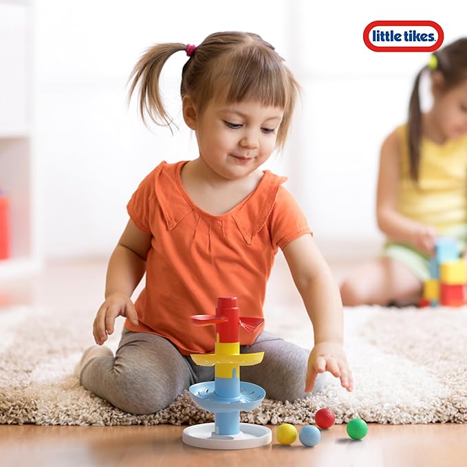 Lollipop Little Tikes Rainbow Tower Ball Drop Toddler Toy - Learning & Developmental Tower for Preschool Educational Games Toys for Kids 6 Months+