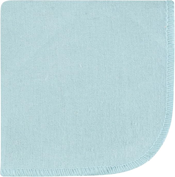 Hudson Baby Unisex Baby Flannel Cotton Washcloths, My Sunshine 10 Pack, One Size