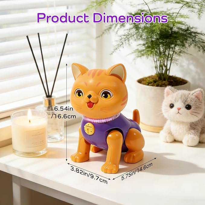 Crawling Baby Toys, Fun Tummy Time Toy for Toddlers with Music and Light, Interactive Walking Moving Sensory Toys for Infant Baby Girls and Boys, Birthday Gifts for Kids Boy Girl 3 4 5 6 7 8 Years