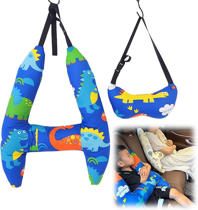 H-Shape - Car Sleeping Head Support, Travel Pillows for Kids Car Seat Pillows Adults and Children, Infant Car Seat Sleeping Seat Head Support (#2)