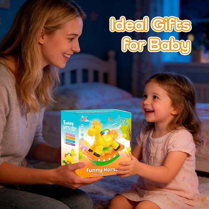 Baby Crawling Walking Toys for Toddlers with Adorable Shape, Musical Car Crawling Developmental Toys with Sounds and Lights, Ideal Gifts for Babies