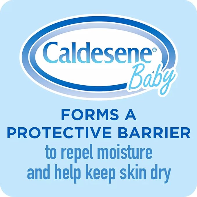 Caldesene Baby Cornstarch Powder with Zinc Oxide, 5 oz, 5-Pack