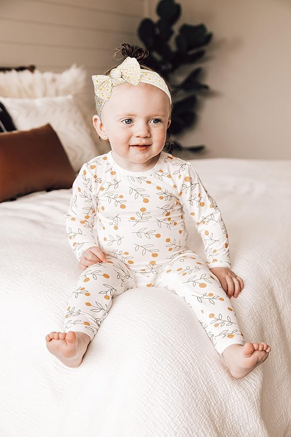 Baby-Girls Floral-Bows-Headband Baby-Turban-Knotted-Elastic-Soft-Headwrap for Newborn-Infant-Toddler Hair-Accessories