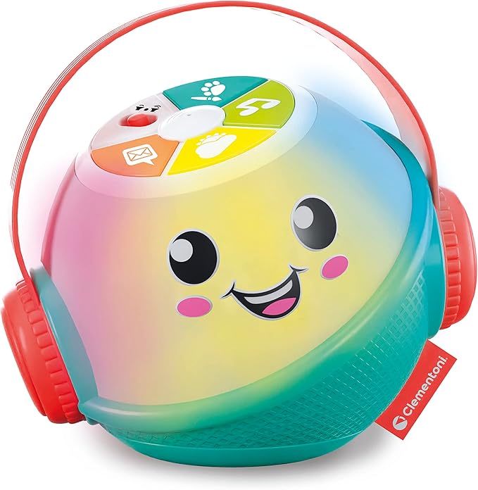 Clementoni - Dixi Children's Words Game 9 Months, Educational Early Childhood, Italian Speaking Electronic with Music and Nursery Rhymes, Multicolor, 17735