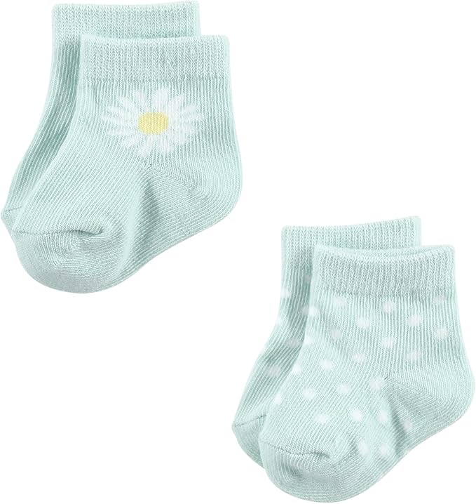 Hudson Baby Baby Girls' Sock and Headband 12pc Set
