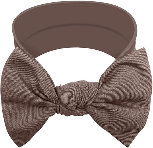 Baby Girl Headbands-Infant,Toddler Cotton Handmade Hairbands with Bows Child Hair Accessories