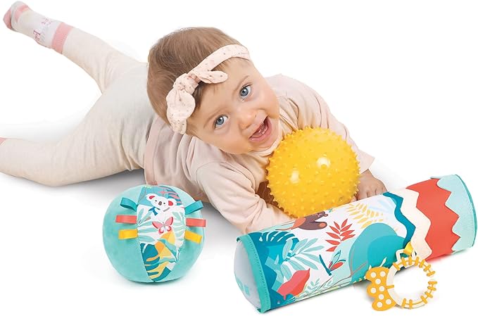 Ludi - Sensory Set of Awakening Toys - Stimulation of Senses, Development of Dexterity