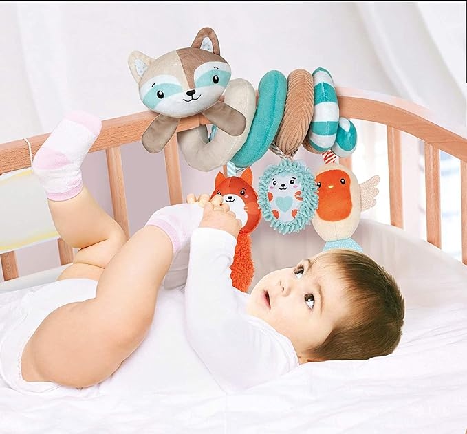 Clementoni 17320 You-17320-Stroller New-Born Pushchair Toys for Babies-Suitable for 0 Months and Older-Machine Washable, Multi-Colour