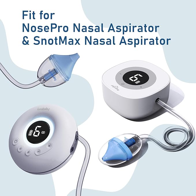 Replacement Parts for 'NosePro', SnotMax and Snotvac Nasal Aspirator