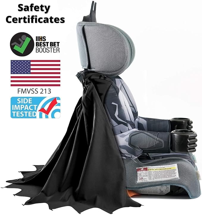 KidsEmbrace 2-in-1 Car Seat | Forward-Facing Harness (26.5–65 lbs) & Booster Mode (40–100 lbs) | Latch | Premium Fit with Multi-Position Headrest, Harness & Recline