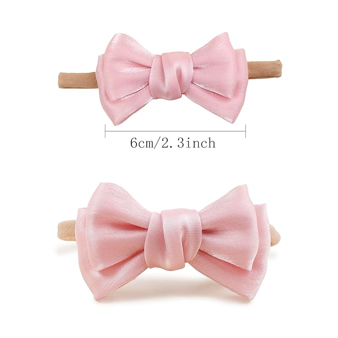 New Model Baby Girl Nylon Headbands Nylon Flower Elastic Hairbands 3pcs Hair Accessories Gift for Newborn Infant Toddlers (BF-Z56)