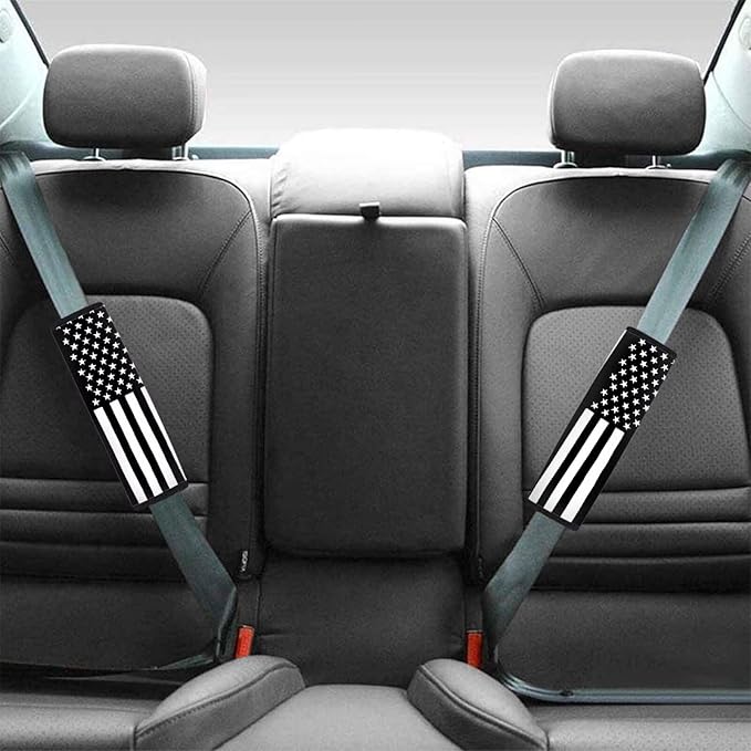 Seat Belt Cover Pad 2 Pack Soft Car Seat Shoulder Strap Pads Seatbelt Straps Cover Seatbelt Cover Pad for Kids Adults Car Interior Accessories