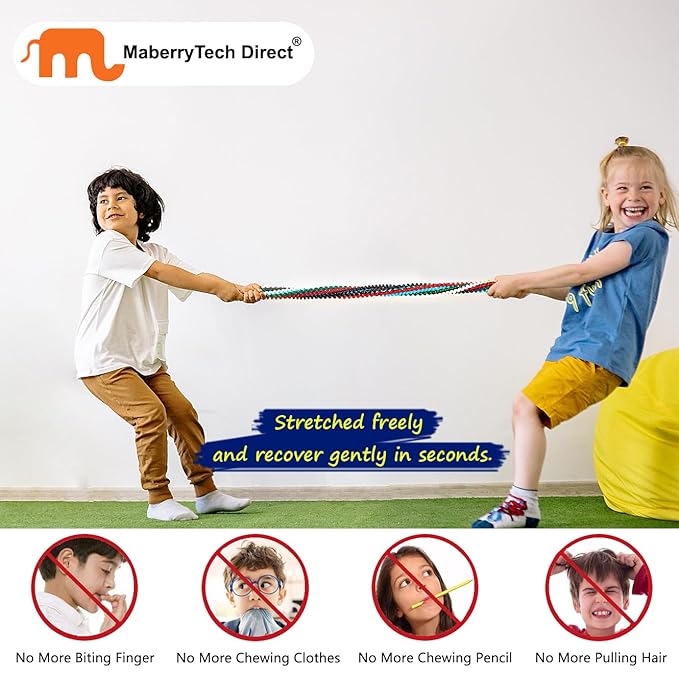 Sensory Chew Toys for Kids with Autism, 18 Pack