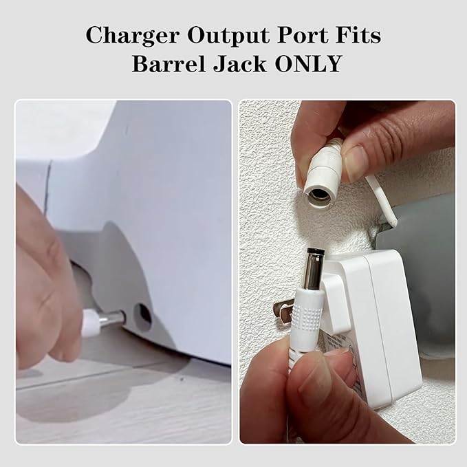 CSDWELL 6V Cord for Baby Swing Compatible with Maxi COSI,Fisher Price,Ingenuity,Queerick,Harppa,Gopanda,Larex,Kidsview,Riviplou,Daming,Yhpoylp,Soobaby,Ixdregan,Bolilong,Dream On Me Swing Charger