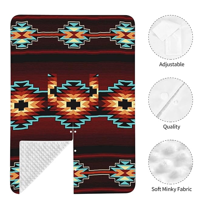 Aztec Tribal Baby Car Seat Canopy Cover Multi Use Nursing Cover for Newborn Car Seat Canopy Mom Nursing Breastfeeding Covers Newborn Shower Gift