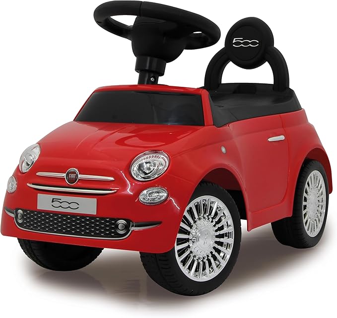 Jamara 460326 Fiat 500 Bobby Push Car, Red