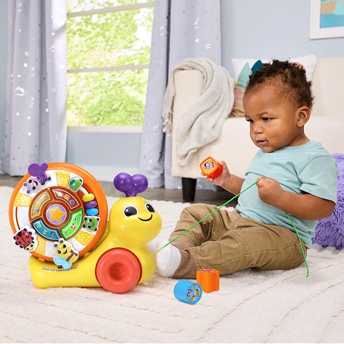 VTech Shell-Full Learning Snail Pull Toy for Toddlers
