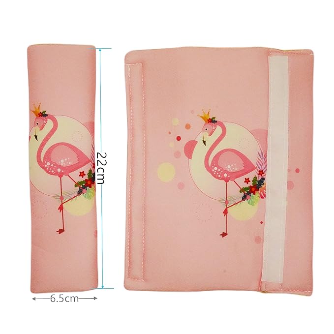 Seat Belt Cover Pad for Kids, 2 Pcs Soft Baby Seat Belt Cushions Pads, Car Seat Straps Shoulder Protector Pillow for Girls Boys