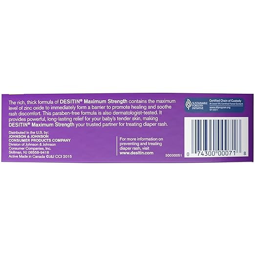 Desitin Ointment, 4oz. per Tube