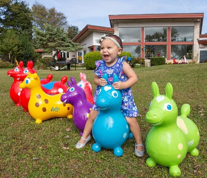 Gymnic Rody Bounce Horse Orange