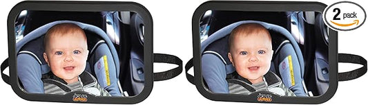 Jolly Jumper Driver's Baby Mirror 360 Degree View (Pack of 2)