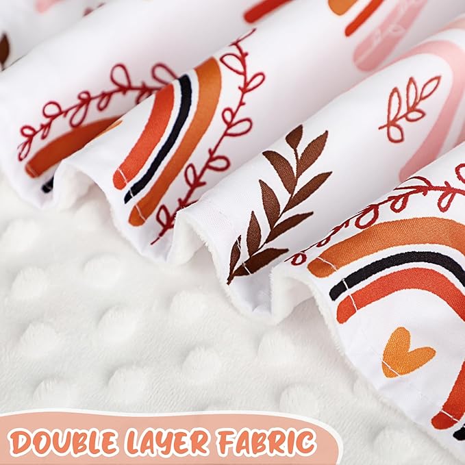 Baby Car Seat Cover, Breathable Infant Carseat Cover for Summer Peekaboo Opening Car Seat Canopy Cover, Nursing Cover for Baby Boys Girls (Rainbow)