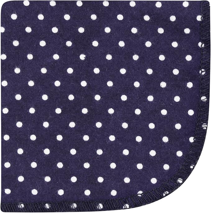 Hudson Baby Unisex Baby Flannel Cotton Washcloths, Butterfly Floral 10 Pack, One Size