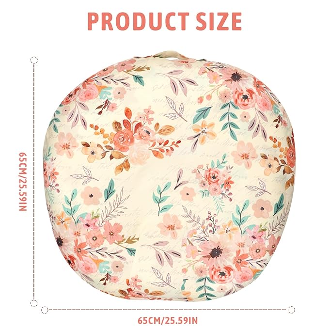 TANOFAR Newborn Lounger Cover 1 Pack, Baby Lounger Pillow Covers for Girls Boys, Removable Cover for Infant Lounger Pillow Cover, Comfortable, Autumn Theme
