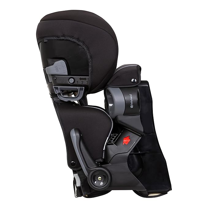 Baby Trend Protect 2-in-1 Booster Seat, Grey Tech – Lightweight Belt-Positioning Design, Cushioned Comfort, Everyday Big-Kid Support