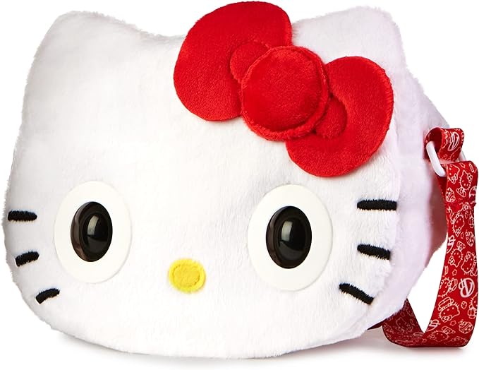 Purse Pets Hello Kitty - Interactive Shoulder Bag with 30+ Sounds, Reactions, Blinks and Music, Children's Bag and Toys in One, from 5 Years