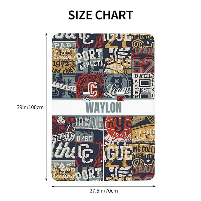 Personalized Baby Car Seat Canopy for Babies with Name, Custom Car Seat Covers for Boys Girls, Sports Nursing Breastfeeding Stroller Cover Infant Carseat Canopies for Newborn