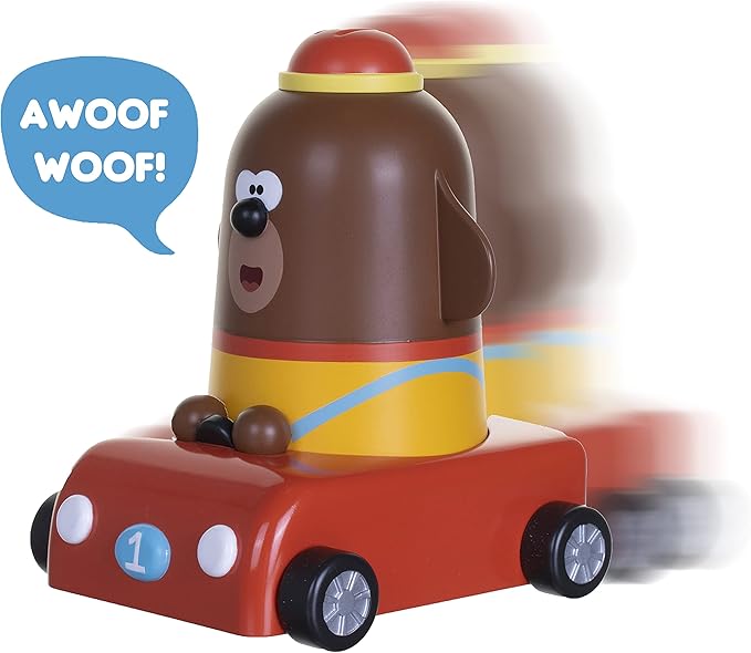 Hey Duggee abgee 539 2145 EA Race Along with Fun Sounds, red