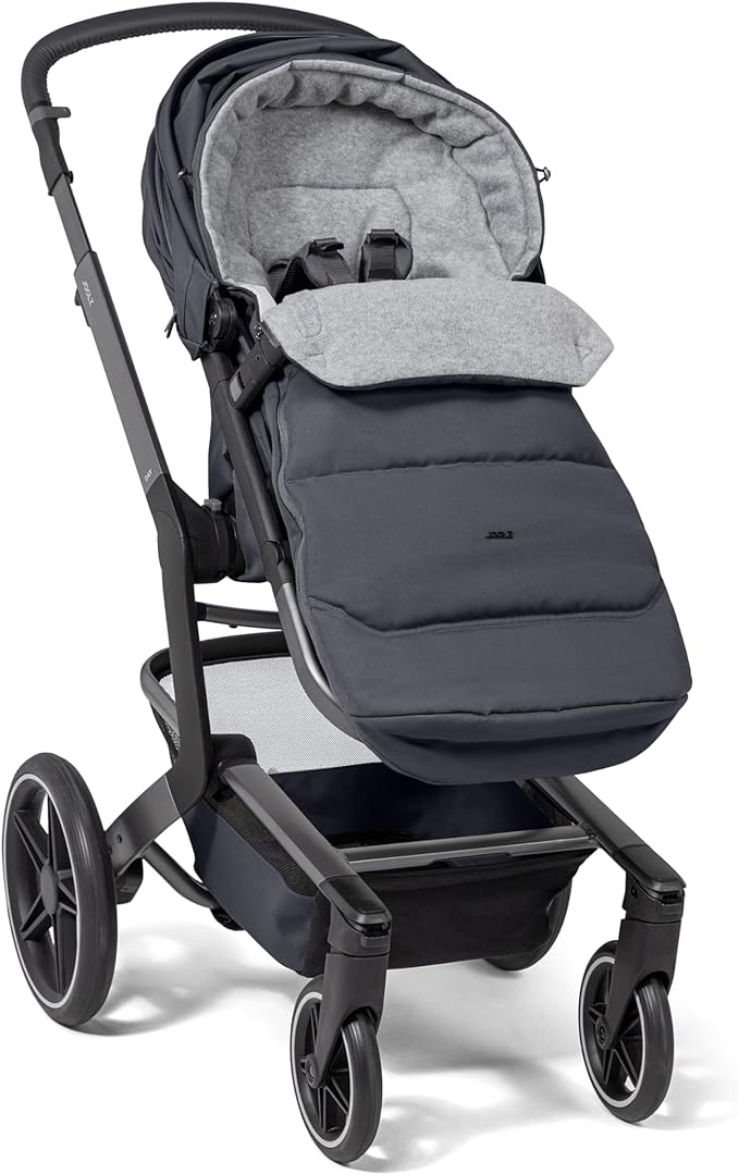 Joolz Footmuff - Stroller Accessory for Joolz AER+/Aer2 Buggy/Day+/Day2/Day3/Day5/Geo/Geo2/Geo3/Hub/Hub+/Hub2 Baby Strollers- All-Weather Companion - Warm & Cozy While On The Go (Stone Grey)