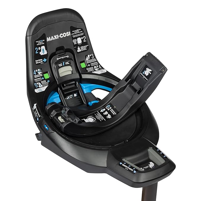 Maxi-Cosi Peri 180 Rotating Infant Car Seat Base, Black