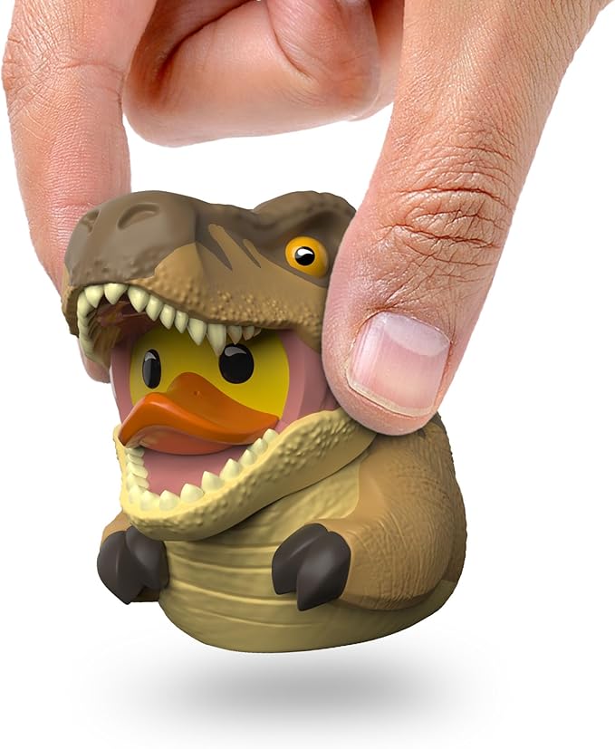 TUBBZ Mini: Jurassic World Rebirth - T-Rex Cosplaying Rubber Duck Vinyl Figure