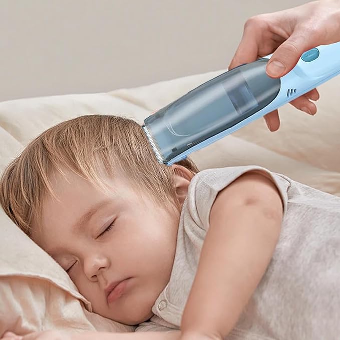 Kids Quiet Hair Clippers - Quiet Baby Hair Clippers, Baby Hair Clippers | Waterproof USB Rechargeable Cordless Haircut Kit, Cordless Rechargeable Hair Clipper, Childrens Silent Hair Clippers