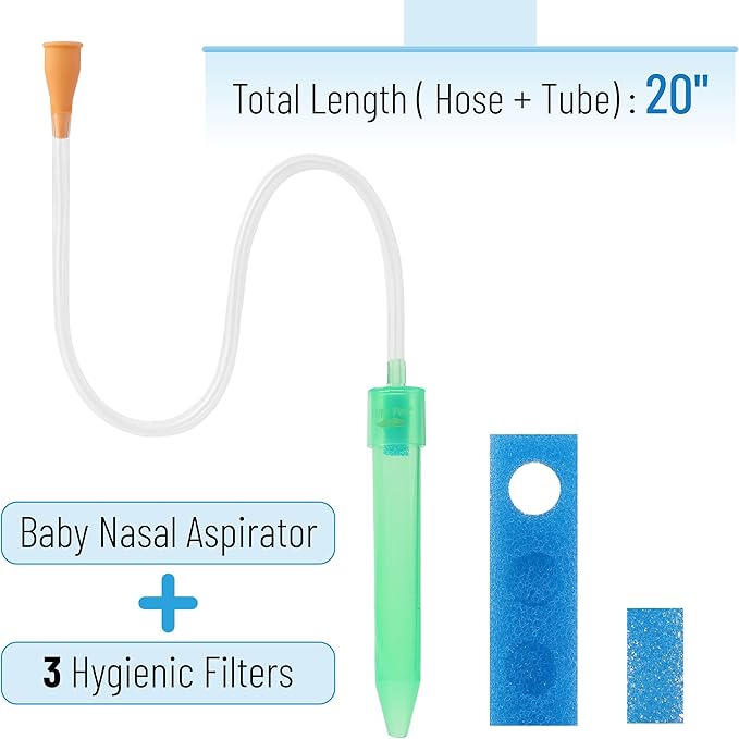 Mr. Pen Baby Nasal Aspirator with 3 Extra Hygiene Filters - Nasal Suction for Babies