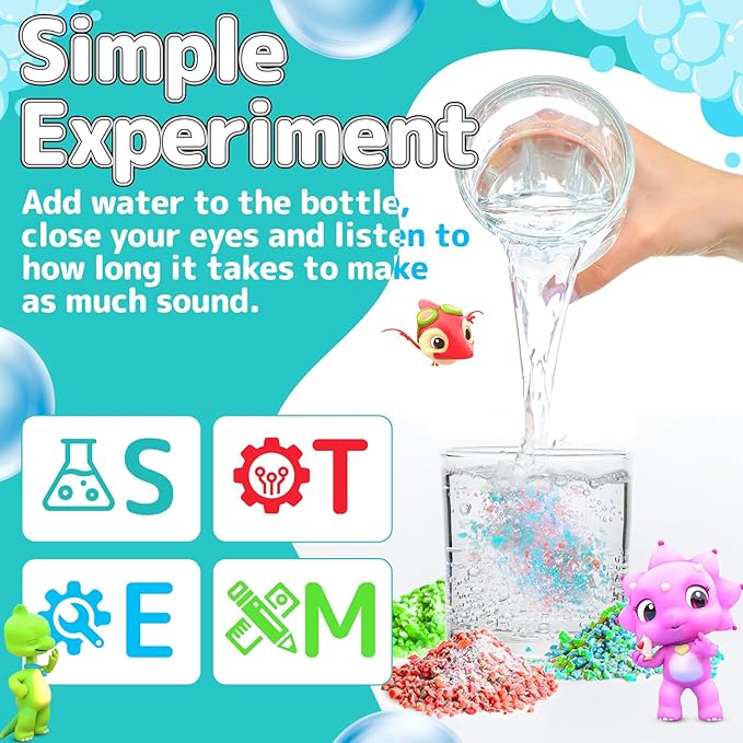 SWCANDY Bath Crackles for Kids 12 Pack, Toddler Boys Bath Toys Nontoxic & Fragrance-Free a Unique Kids, Swirl Water for Fizzy Fun Easter Basket Stuffers