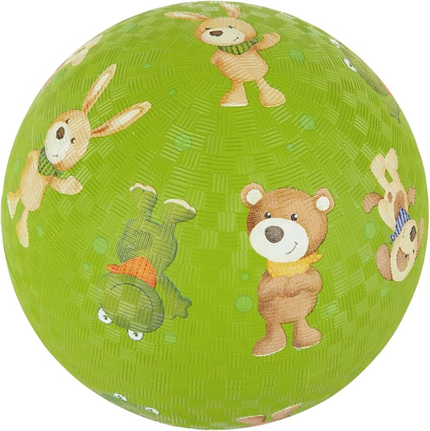 Sigikid 42431 Animals, Rubber Softball Green