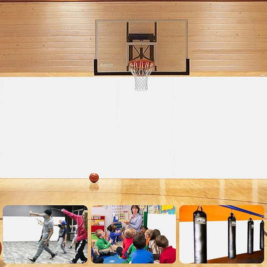 Gym Wall Padding for Gym Wall Pad for Kids Wall Padding 2" Thick Gym Padding for Wall Mat 4" Thick Wall Protection Pads, Durable Waterproof Wall Pad for Safety[Colorful]