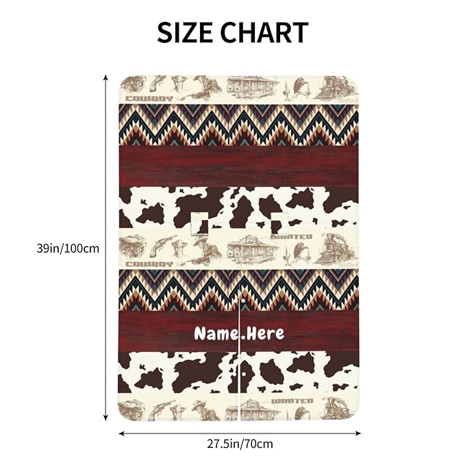 Personalized Western Style Car Seat Cover for Babies with Name, Custom Cowboy Carseat Canopy, Peekaboo Opening Nursing Breastfeeding Cover Infant Car Seat Canopies for Baby Boys Girls Newborn