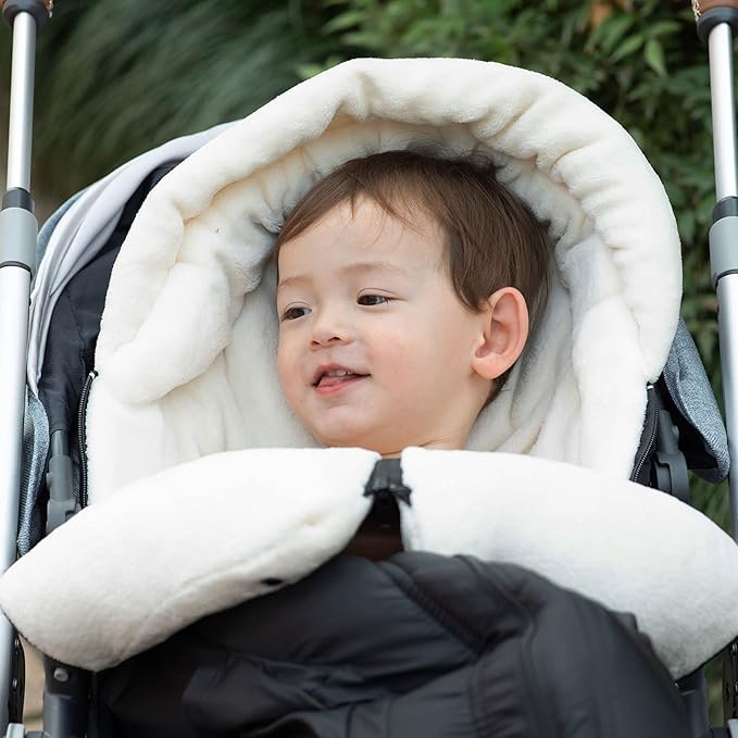 Weatherproof Winter Footmuff for Stroller Toddler, Univerisal Footmuff Infant and Toddler, Outdoor Waterproof Winter Walks Baby Stroller Bunting Bag/Sleeping Sack