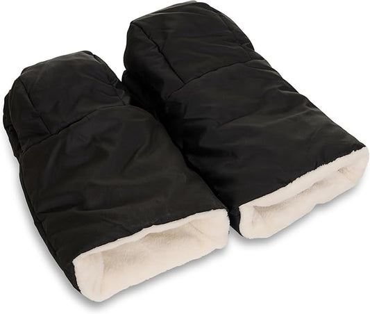 Winter Stroller Hand Muff Gloves, 2-Piece Set, Compatible with UPPAbaby Vista, Cruz, RumbleSeat, Ridge & Minu (V2 & V3), Waterproof, Ultra-Plush, Universal Fit