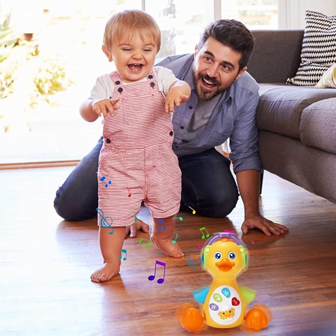Tsomtto Baby Musical Crawling Toys 0-3-6-12 Months