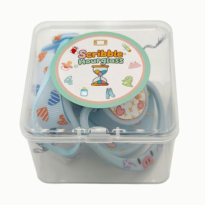 Cute Adult Size Pacifier for Anxiety: Big Shield Paci for Anxiety with Pacifier Clips